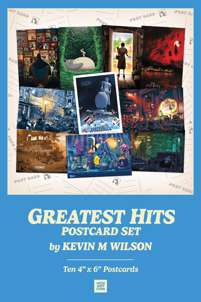 Greatest Hits Postcard Set by Kevin M Wilson / Ape Meets Girl