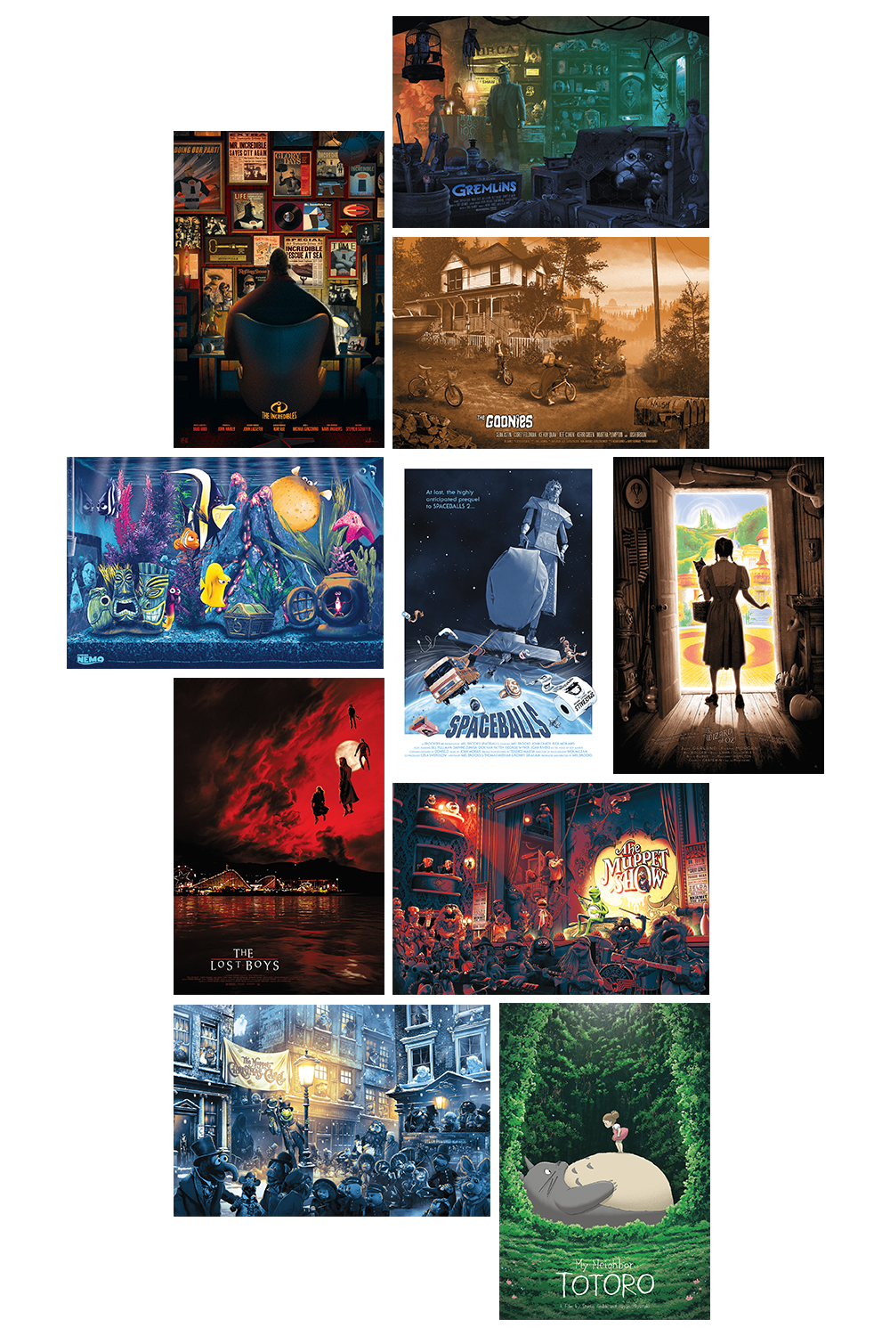 Greatest Hits Postcard Set by Kevin M Wilson / Ape Meets Girl