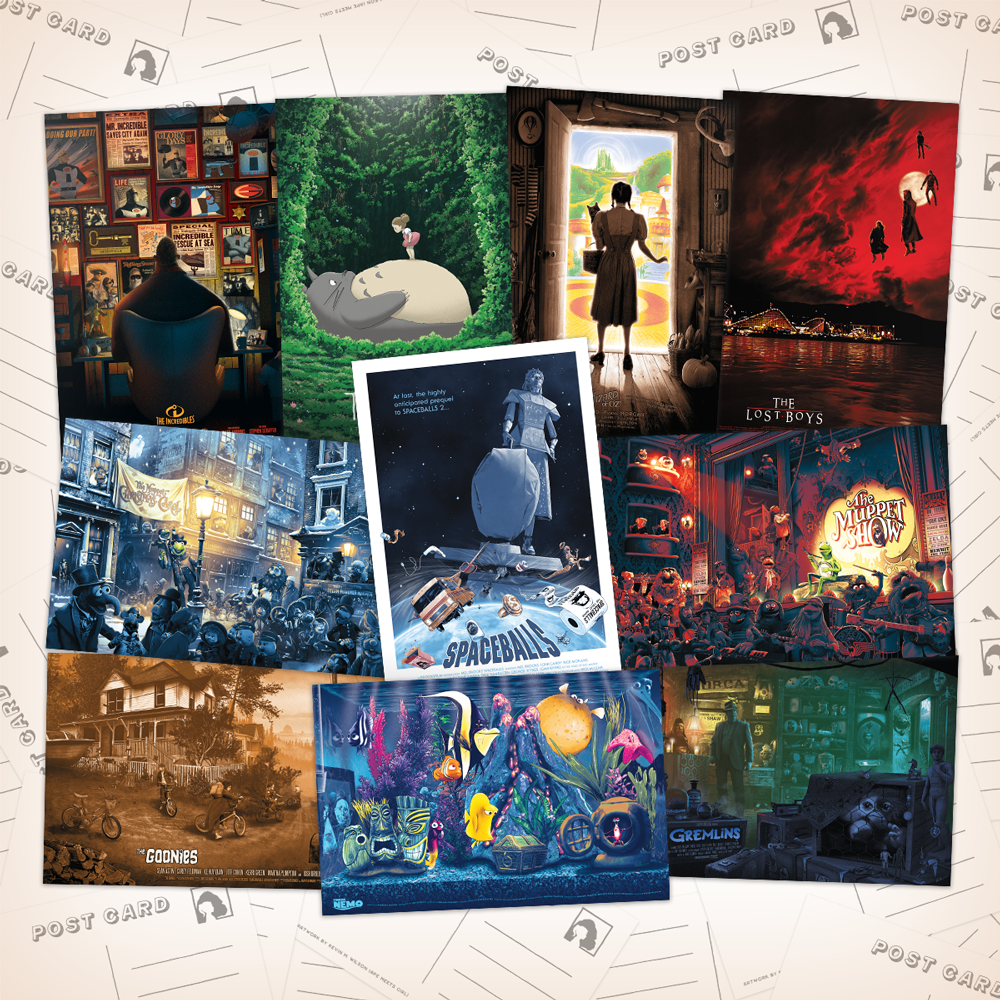 Greatest Hits Postcard Set by Kevin M Wilson / Ape Meets Girl