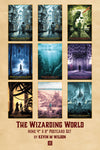 The Wizarding World Postcard Set by Kevin M Wilson / Ape Meets Girl