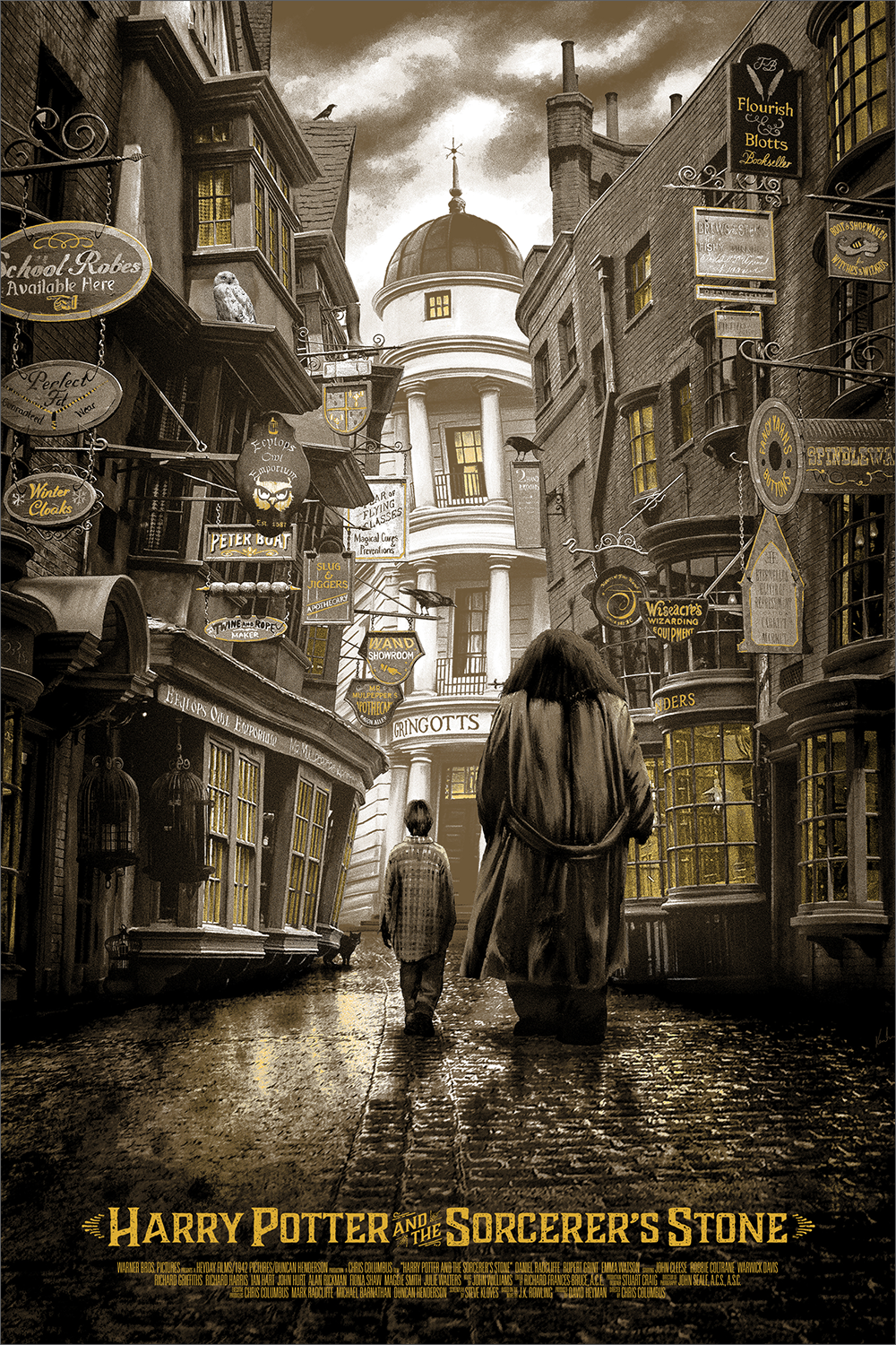 "Harry Potter and the Sorcerer's Stone" 1/1 by Kevin M Wilson (Ape Meets Girl)