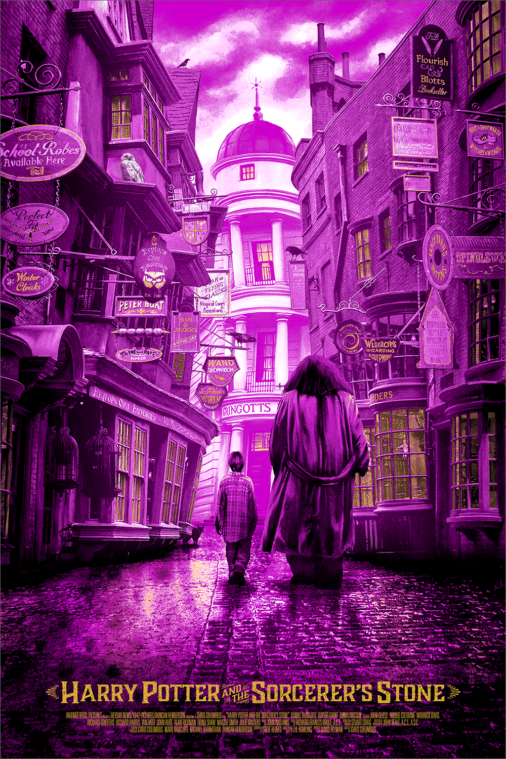 "Harry Potter and the Sorcerer's Stone" 1/1 by Kevin M Wilson (Ape Meets Girl)