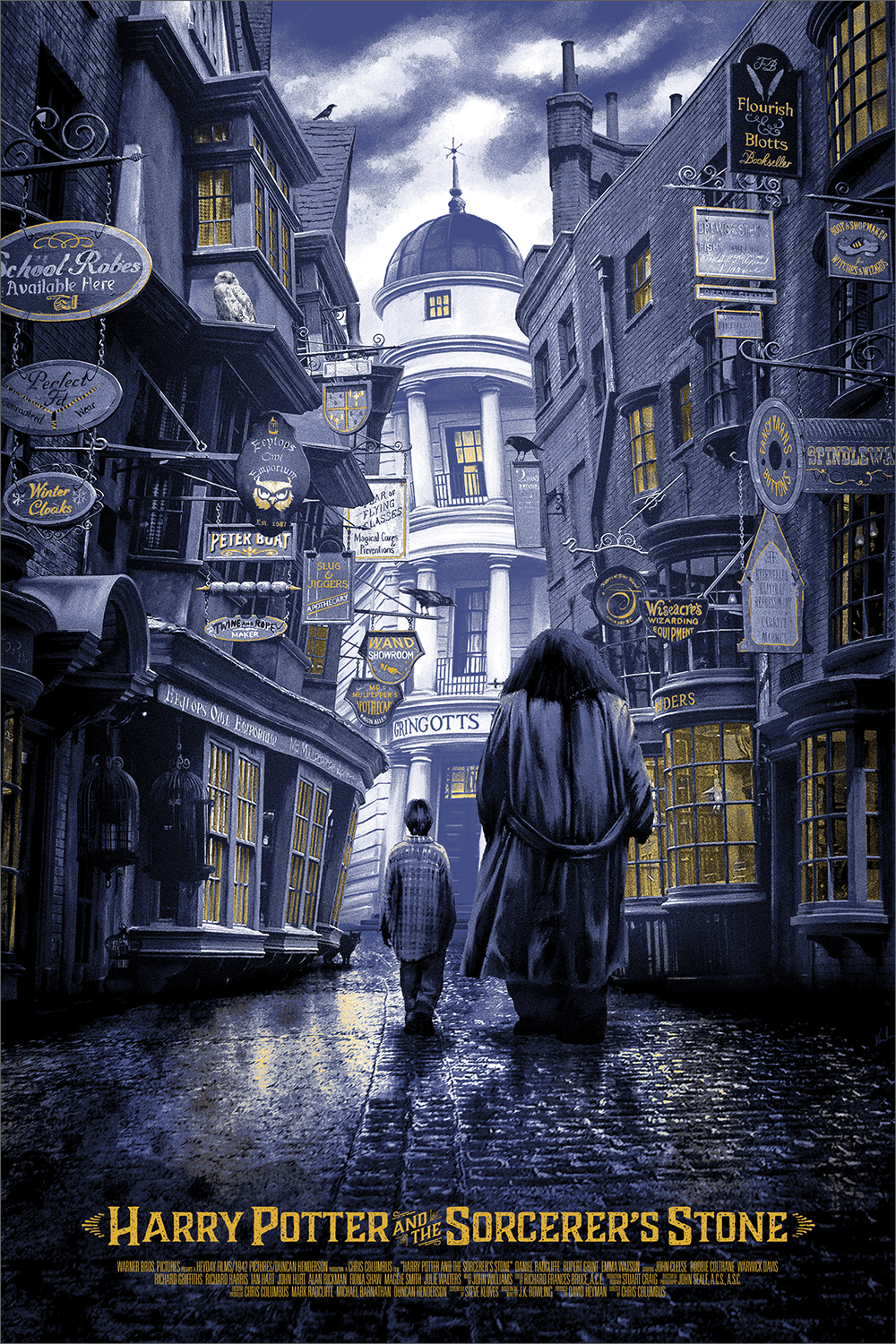 "Harry Potter and the Sorcerer's Stone" 1/1 by Kevin M Wilson (Ape Meets Girl)