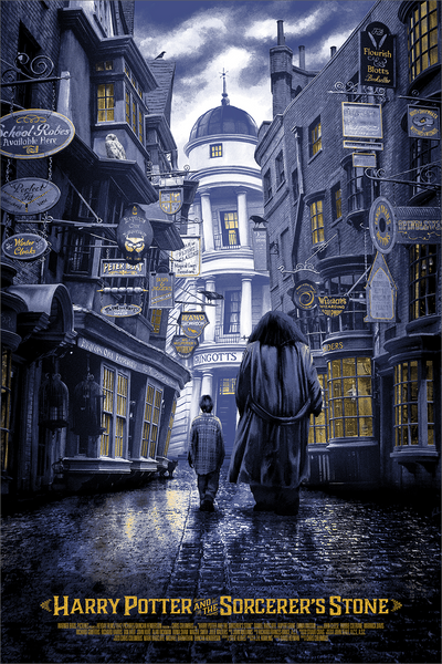 "Harry Potter and the Philosopher's Stone" Variant 1/1 by Kevin M Wilson (Ape Meets Girl)