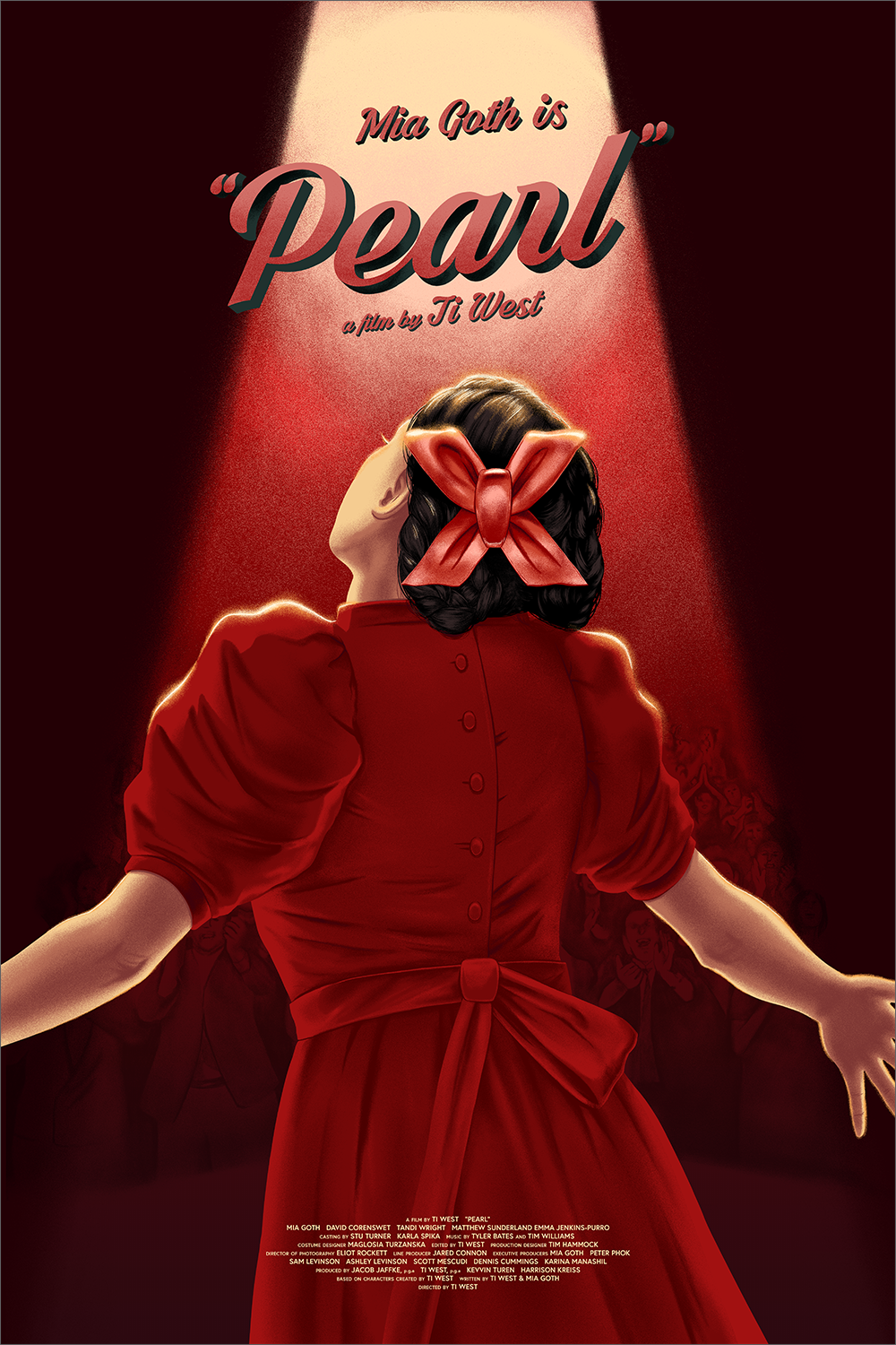 "She's a Star" Red Variant by Kimberly Cho