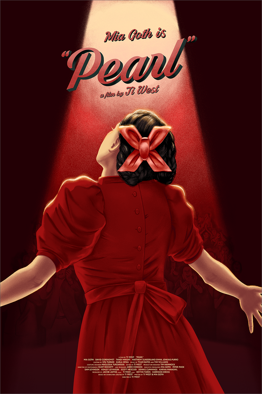 "She's a Star" Red Variant by Kimberly Cho