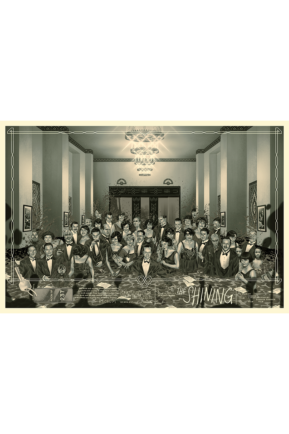 "The Ghosts of Overlook" Variant by Kris Miklos