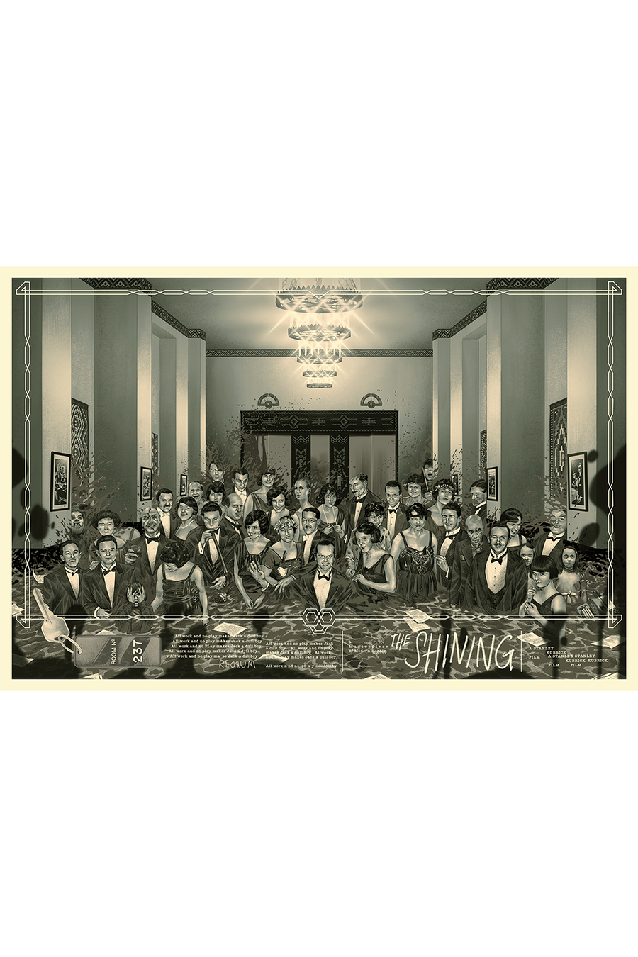 "The Ghosts of Overlook" Variant by Kris Miklos