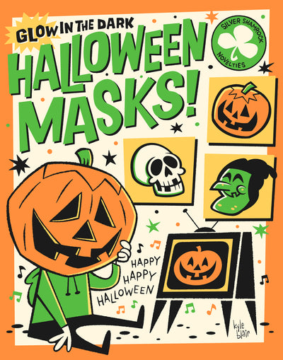 "Halloween Masks!" Variant by Kyle Blair
