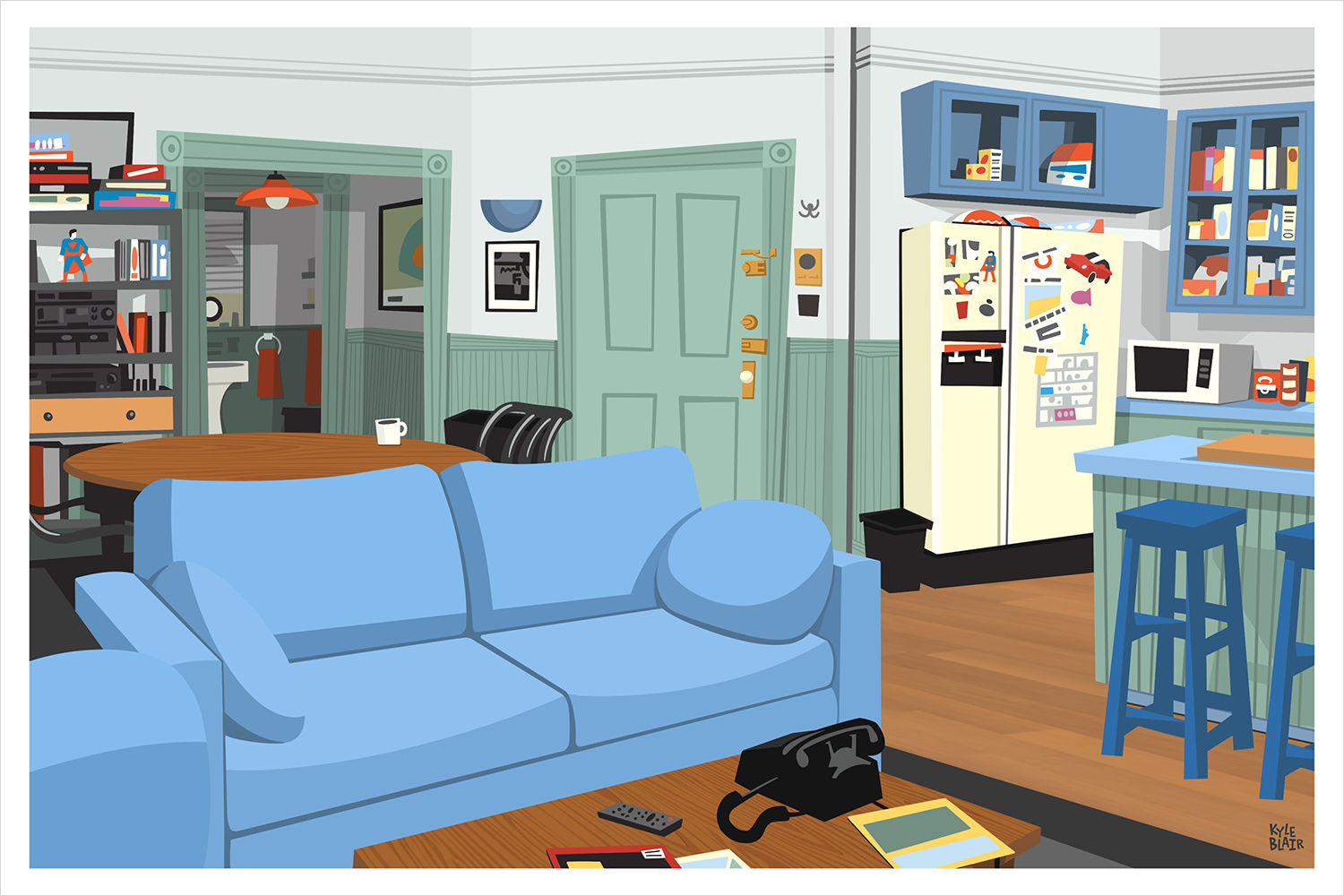 "Jerry’s Apartment" by Kyle Blair