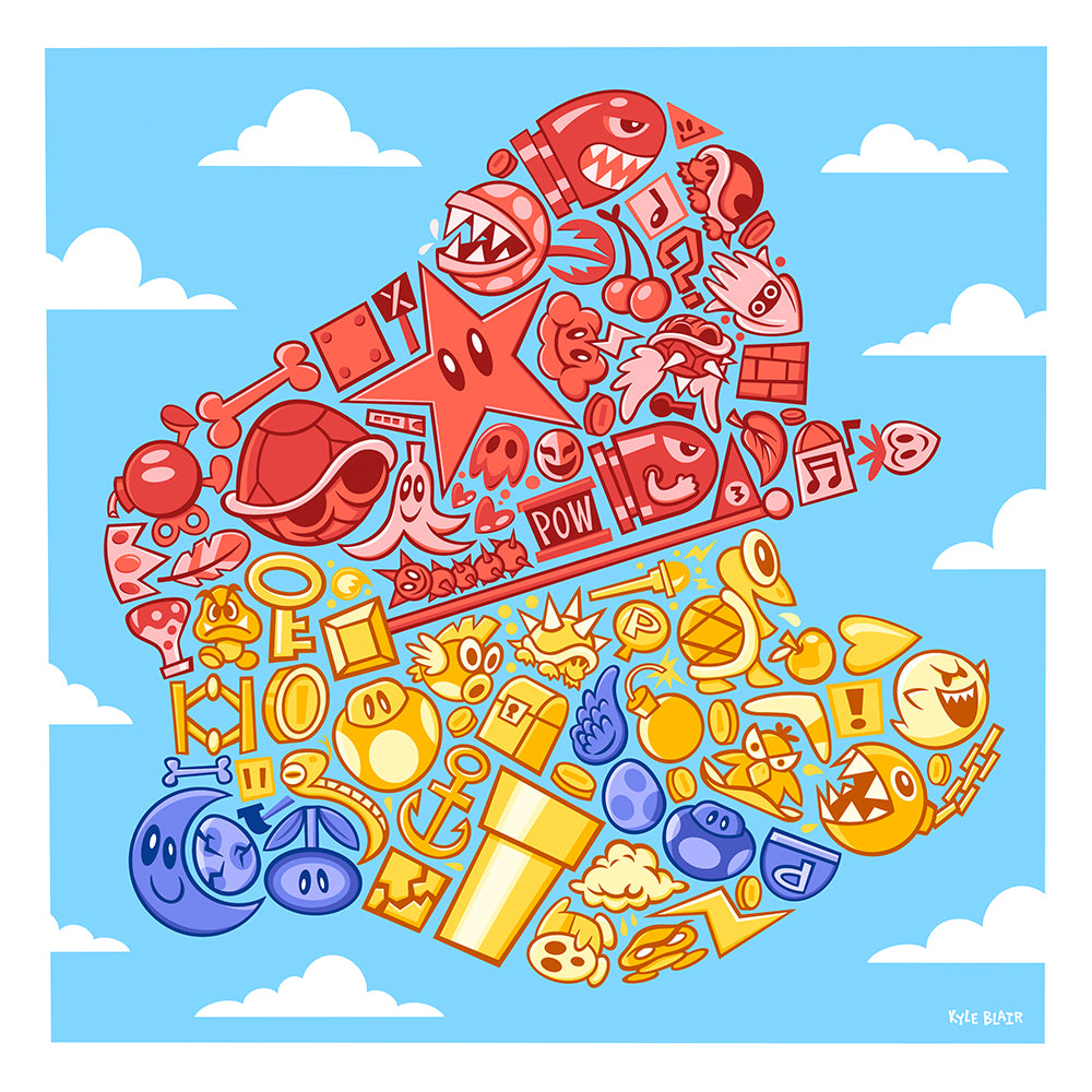 "Super Mario Collection" by Kyle Blair