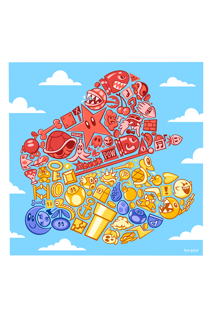 "Super Mario Collection" by Kyle Blair