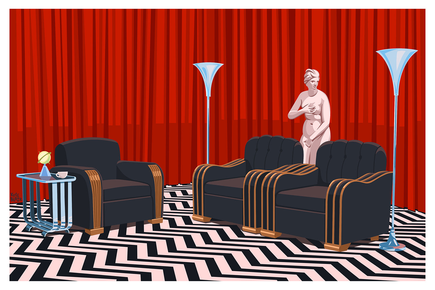 "The Red Room" by Kyle Blair