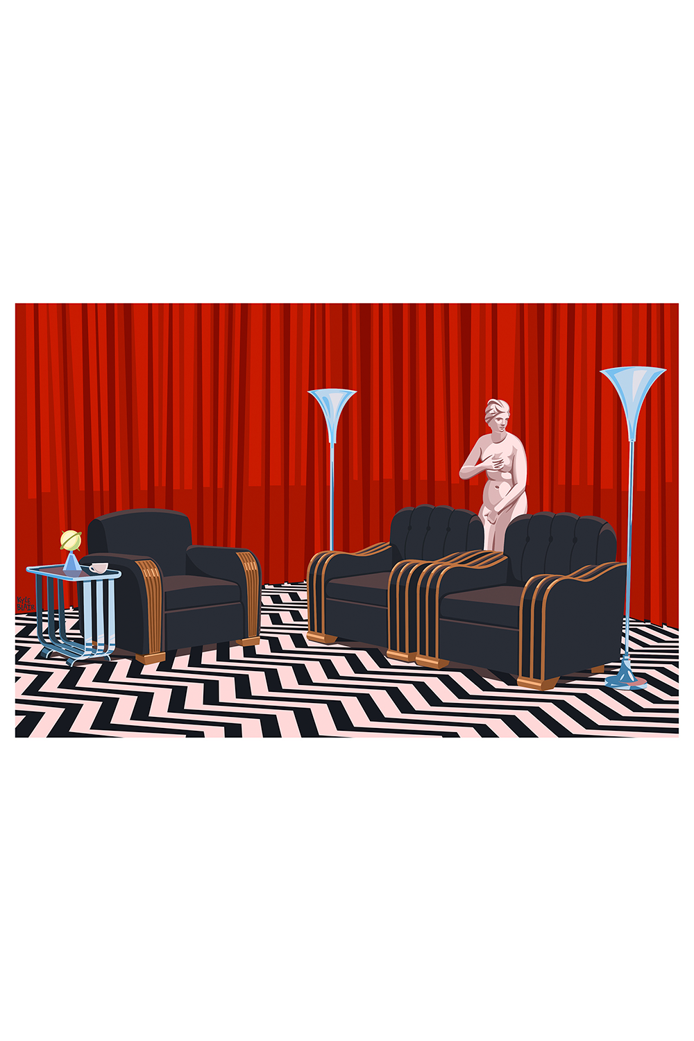"The Red Room" by Kyle Blair