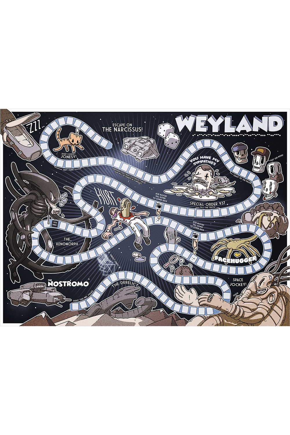 "WEYLAND - A Weyland-Yutani Game" by Luke Harrington