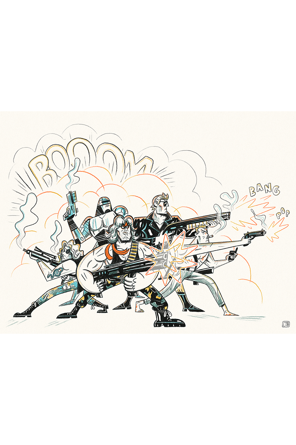 "Boom, Bang, Pow!" by Luke T Benson