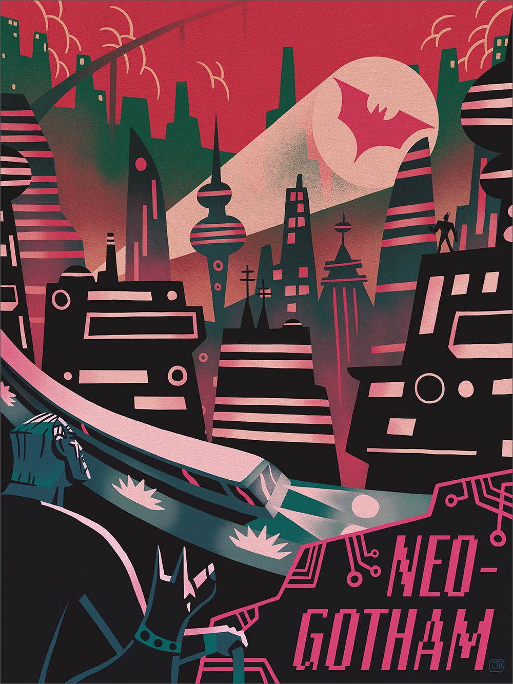"Neo-Gotham" by Luke T. Benson