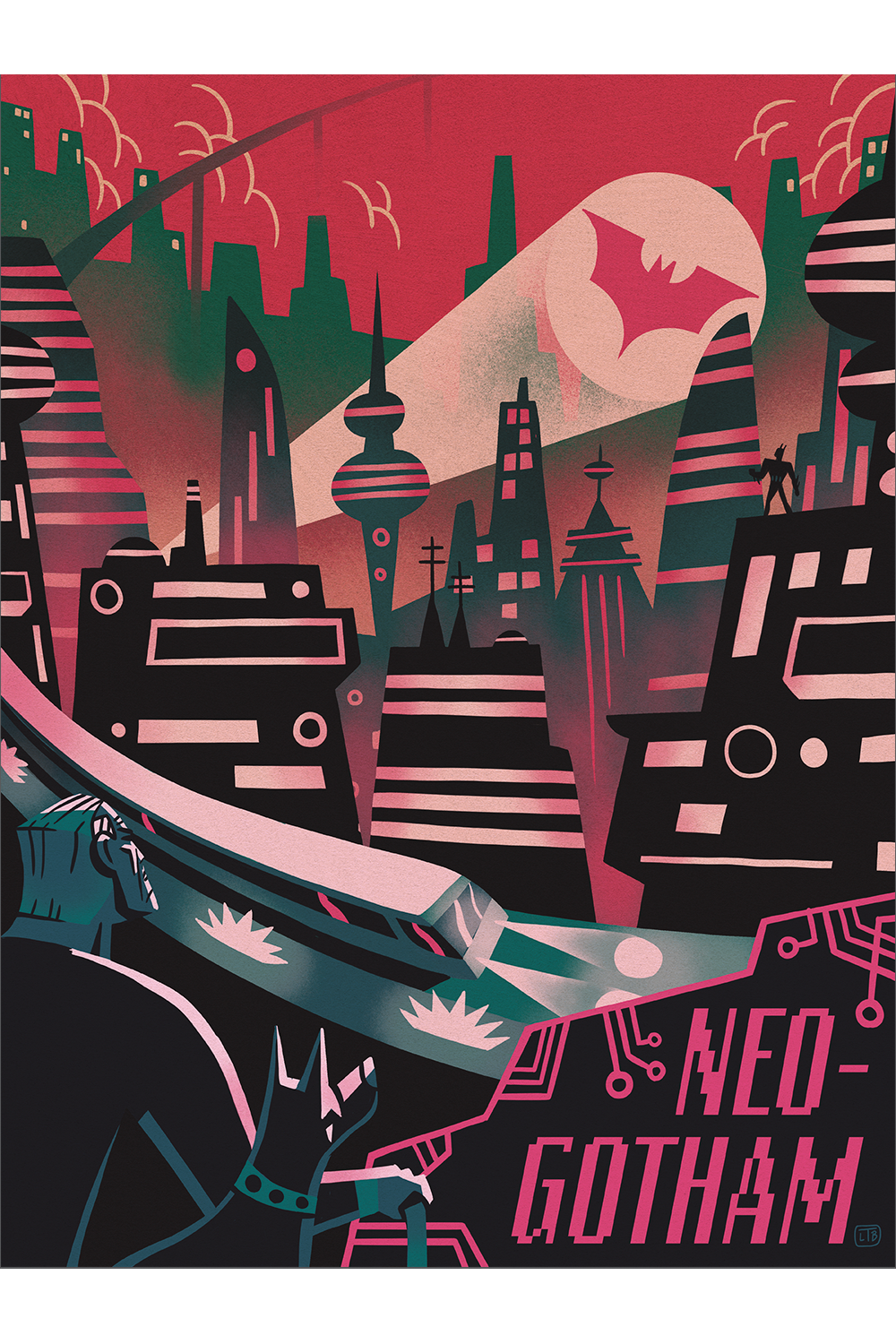 "Neo-Gotham" by Luke T. Benson