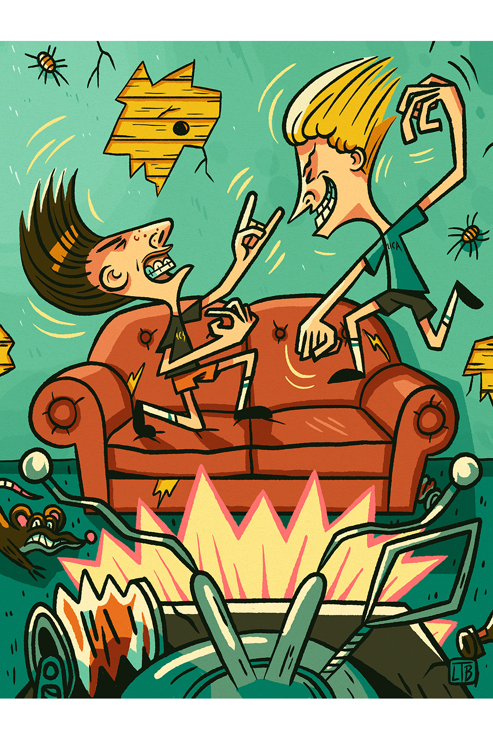 "Rockin Out With Beavis and Butthead" by Luke T. Benson