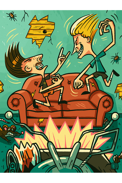 "Rockin Out With Beavis and Butthead" by Luke T. Benson