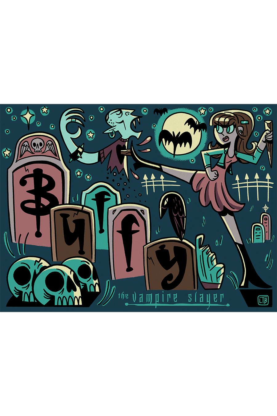 "Buffy Slays After School" by Luke T Benson