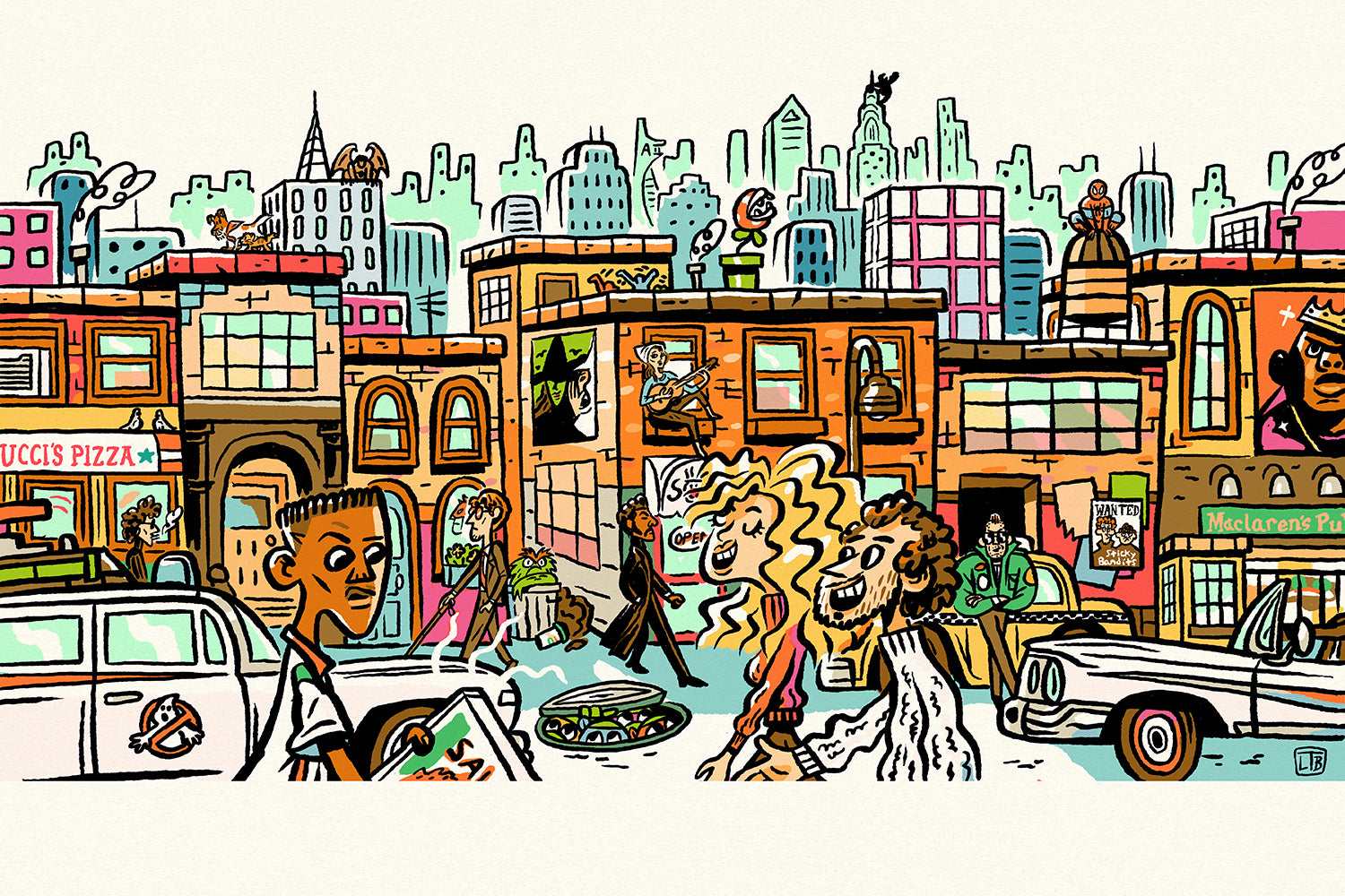 "Set in NYC" by Luke T Benson