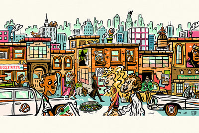 "Set in NYC" by Luke T Benson