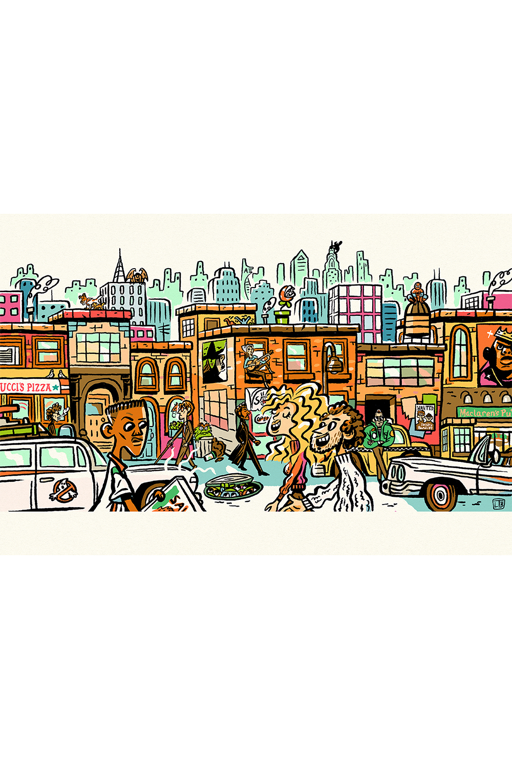 "Set in NYC" by Luke T Benson
