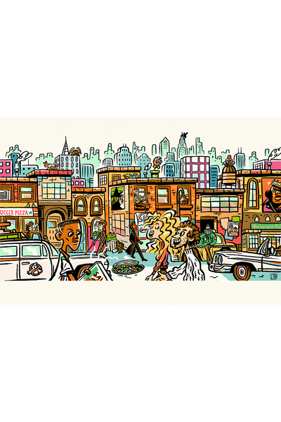 "Set in NYC" by Luke T Benson
