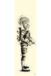 Tribute to Tim Burton: "Martian" Small Series by Marie Bergeron