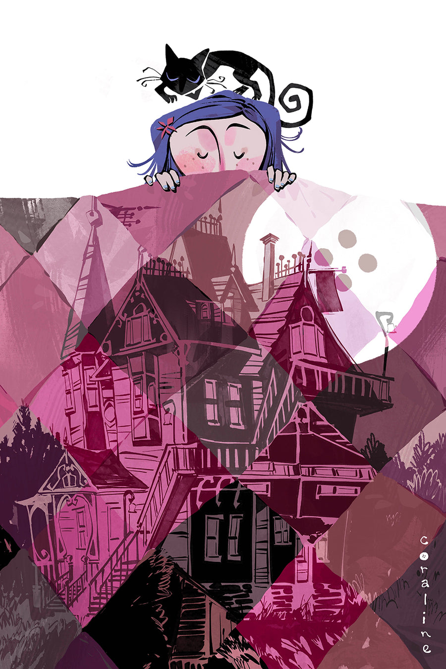 "Sleep tight, Coraline" by Mary Ainza