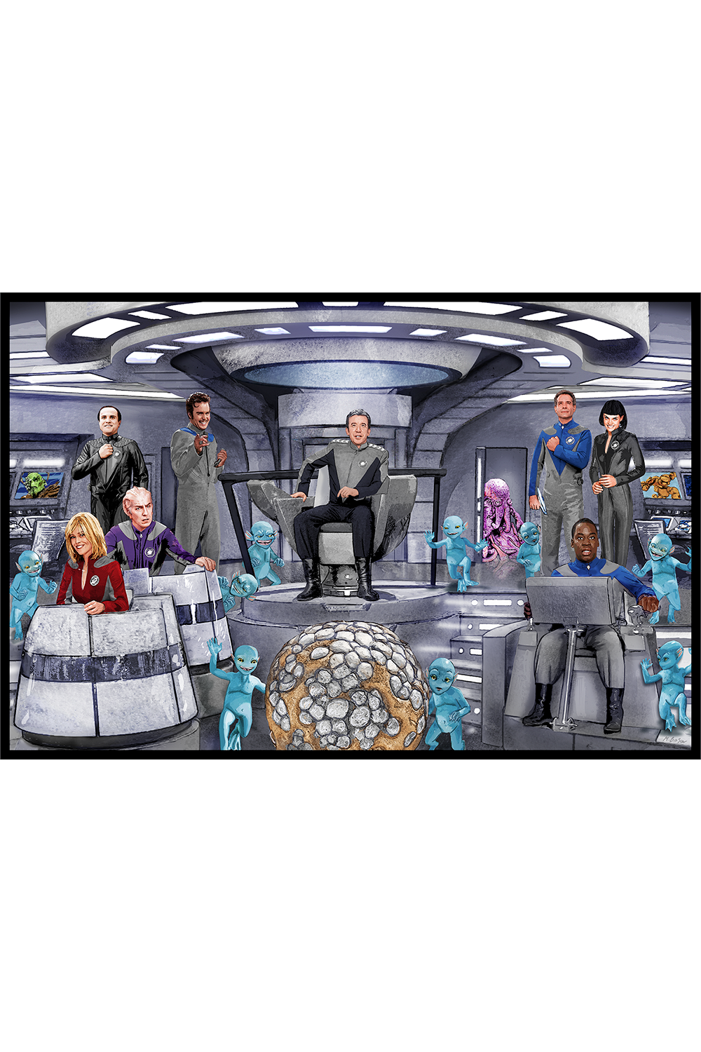 "Never Give Up, Never Surrender!" by Matthew Brazier