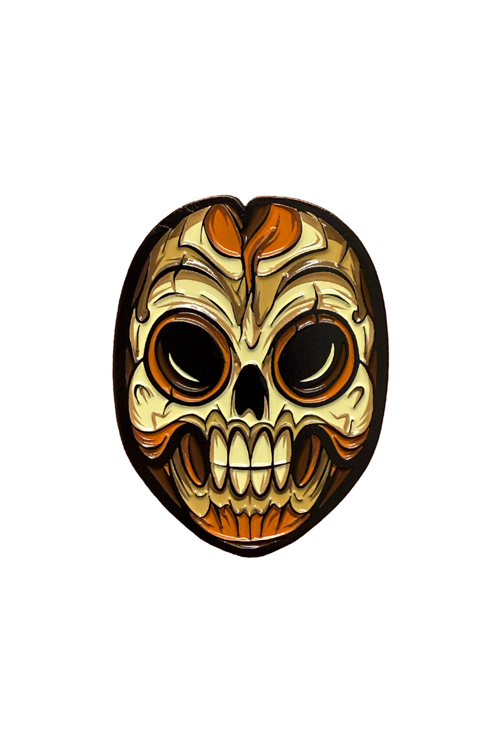 "Skeleton Mask" Pin by Matthew Johnson
