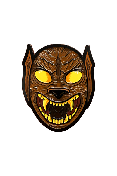 "Werewolf Mask" Pin by Matthew Johnson