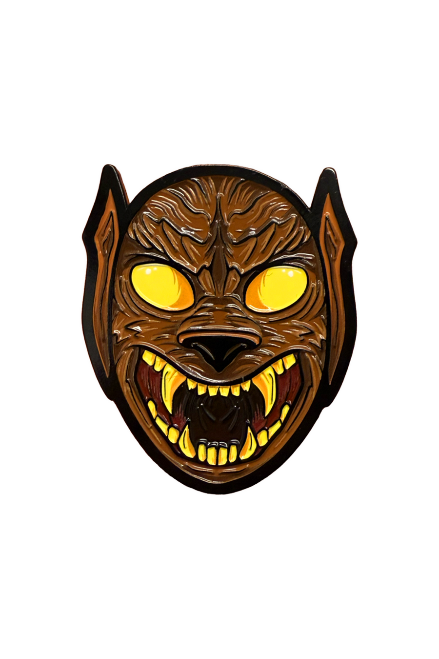 "Werewolf Mask" Pin by Matthew Johnson