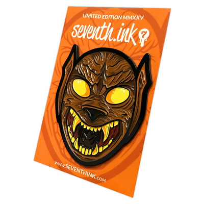 "Werewolf Mask" Pin by Matthew Johnson