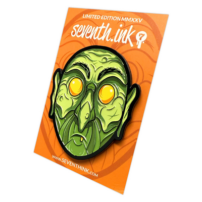 "Witch Mask" Pin by Matthew Johnson