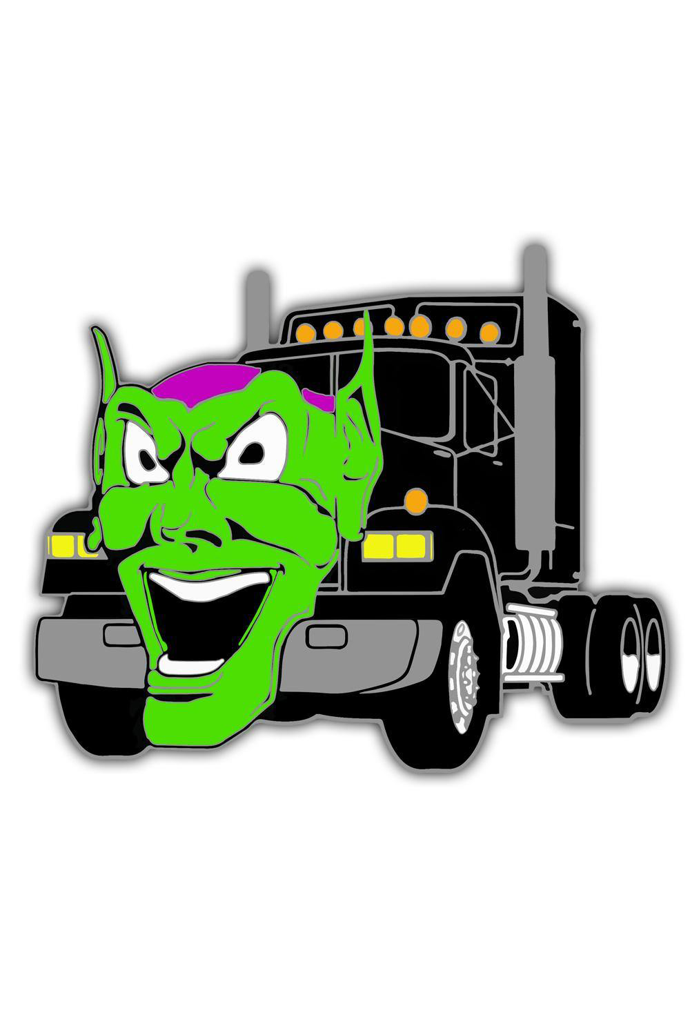 074. "Maximum Overdrive" Pin by Hellraiser Designs