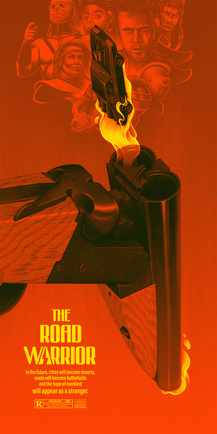 "The Road Warrior" Variant by Melvin Mago