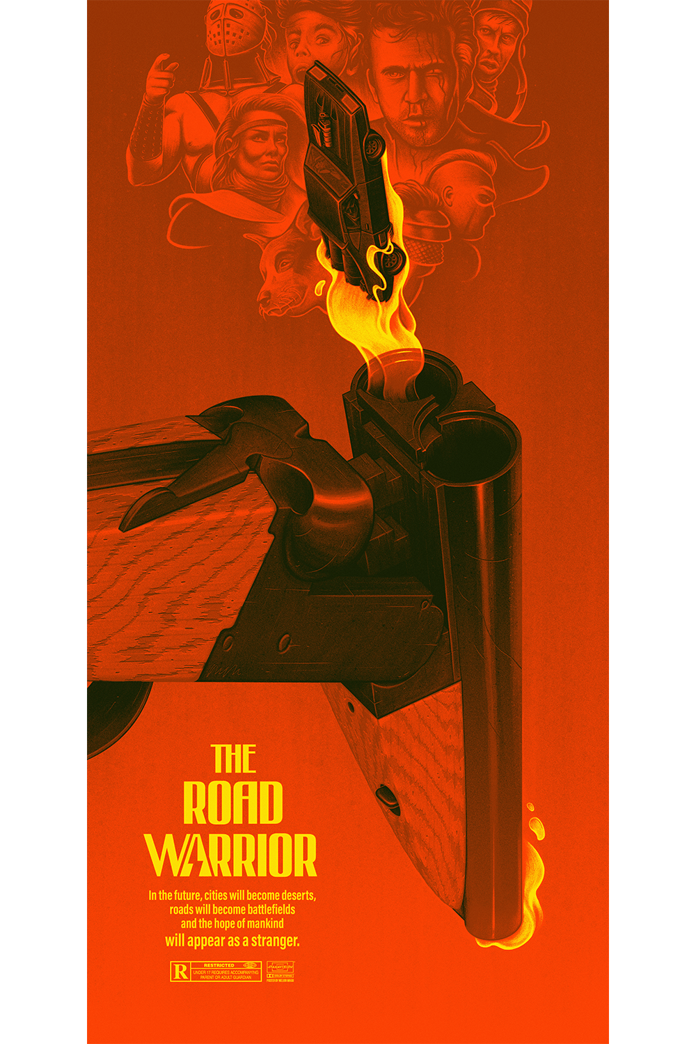 "The Road Warrior" Variant by Melvin Mago