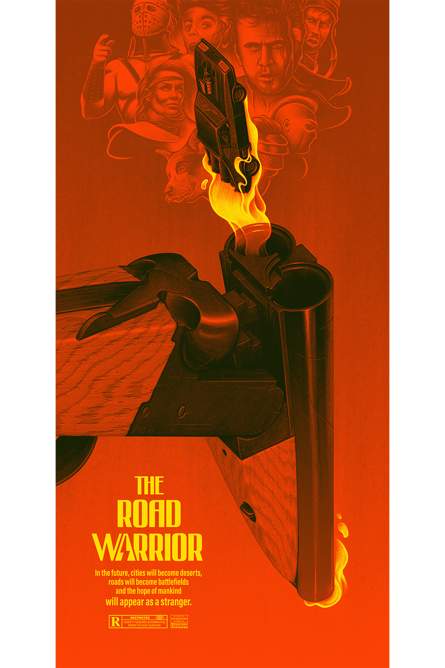 "The Road Warrior" Variant by Melvin Mago