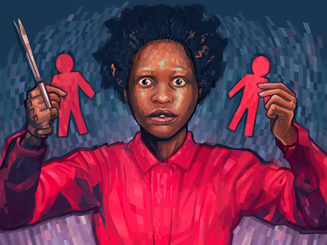 "The Girl and The Shadow" by Miguel Delicado