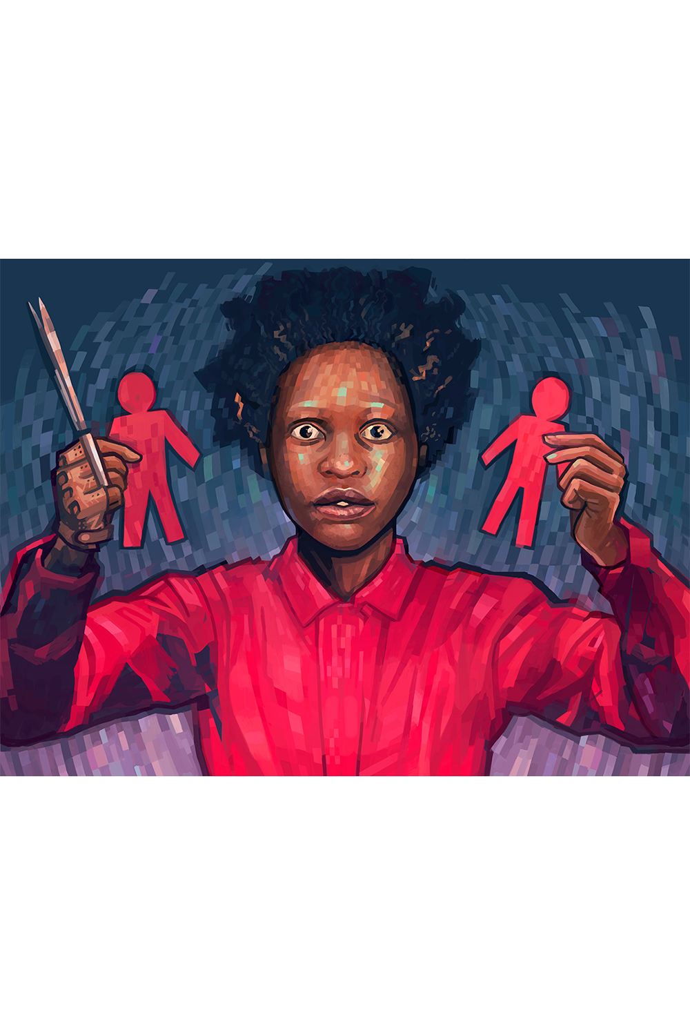 "The Girl and The Shadow" by Miguel Delicado