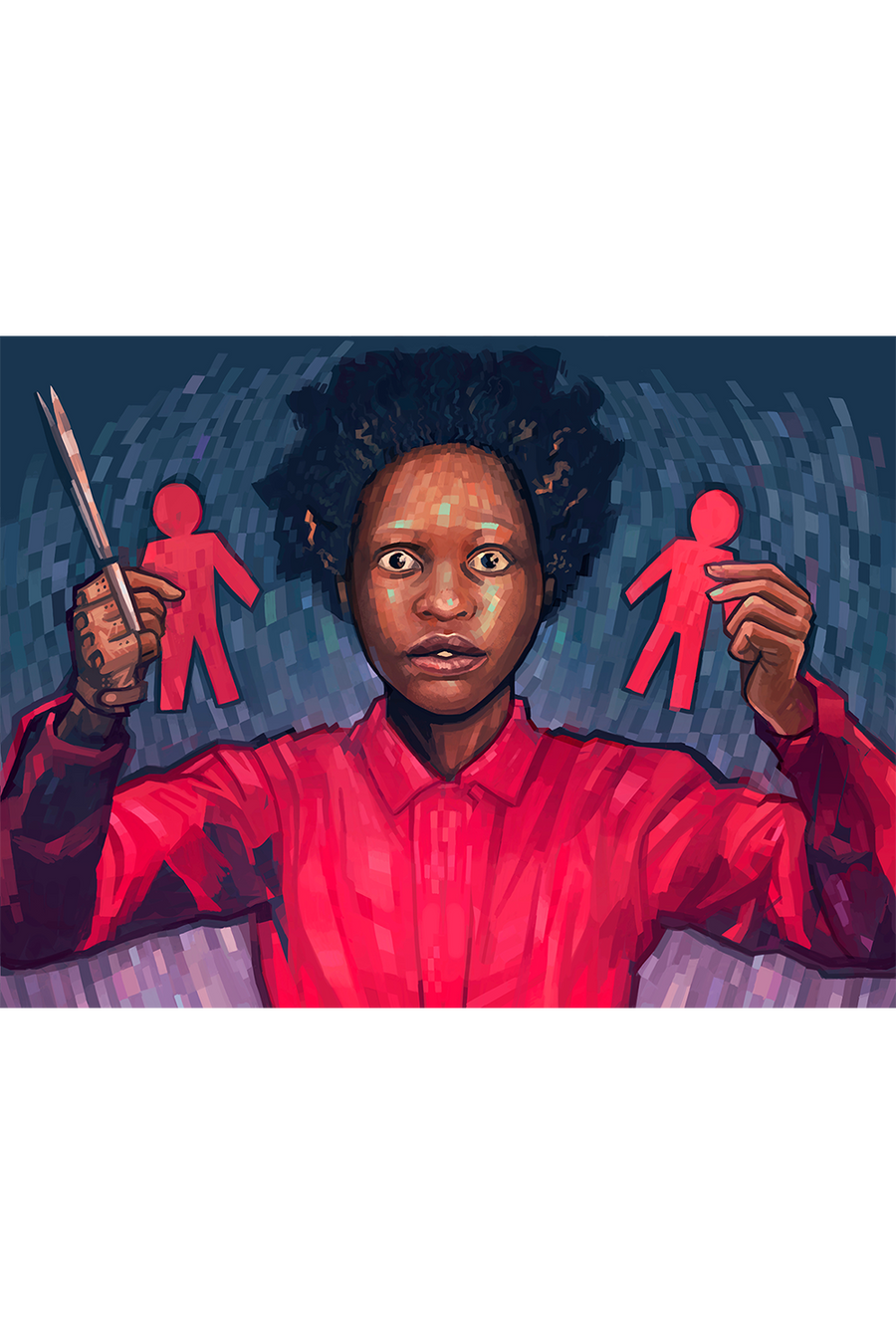 "The Girl and The Shadow" by Miguel Delicado