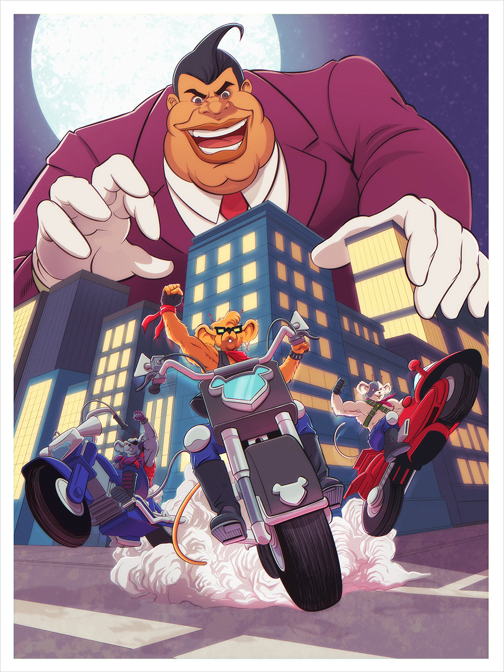 "It's Tail-Whipping Time!" by Mike McGee