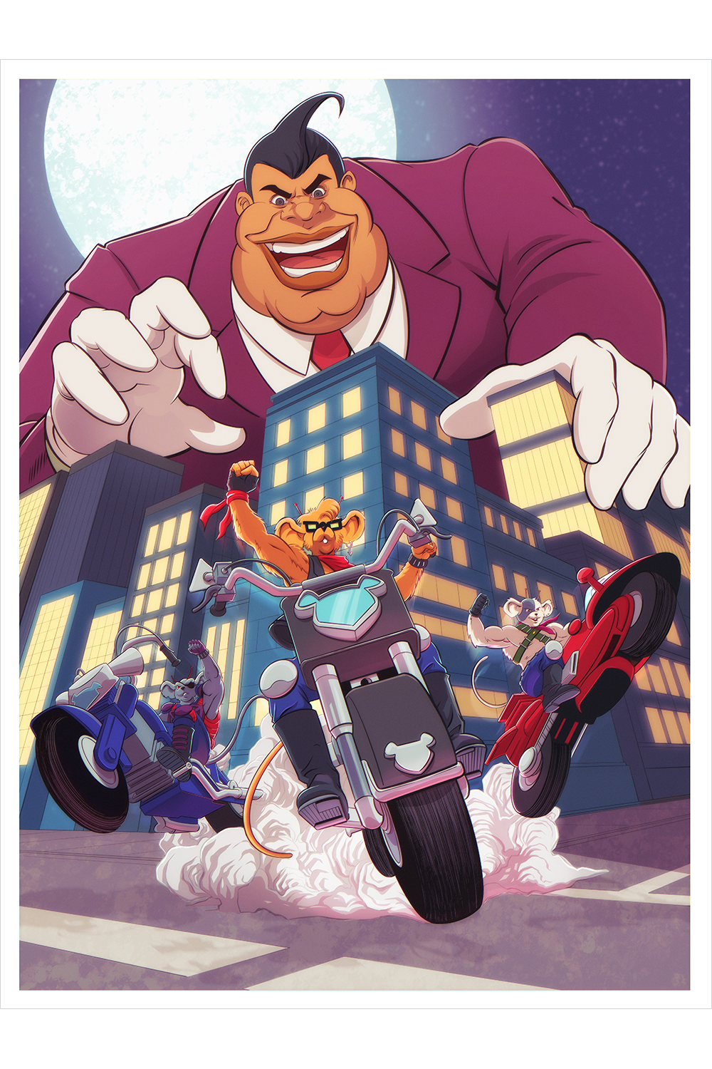 "It's Tail-Whipping Time!" by Mike McGee