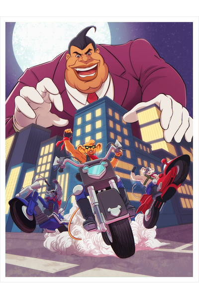 "It's Tail-Whipping Time!" by Mike McGee