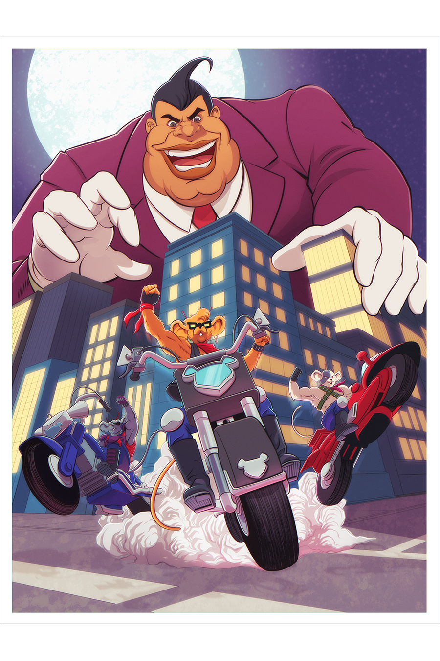 "It's Tail-Whipping Time!" by Mike McGee