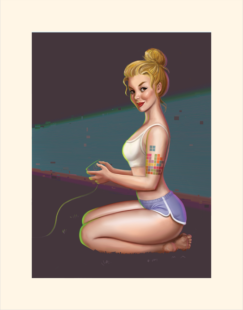 26. "Gamer" by Mona Collentine