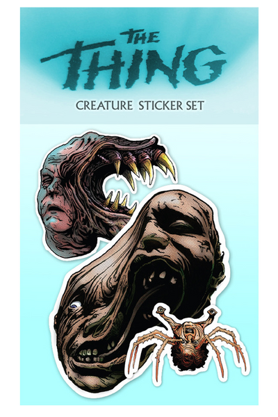 "The Thing Creature Sticker Set" by Nathan Anderson (NAARRT)